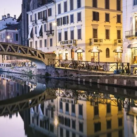 Milano-darsena Navigli- C'era Volta Casa Lägenhet